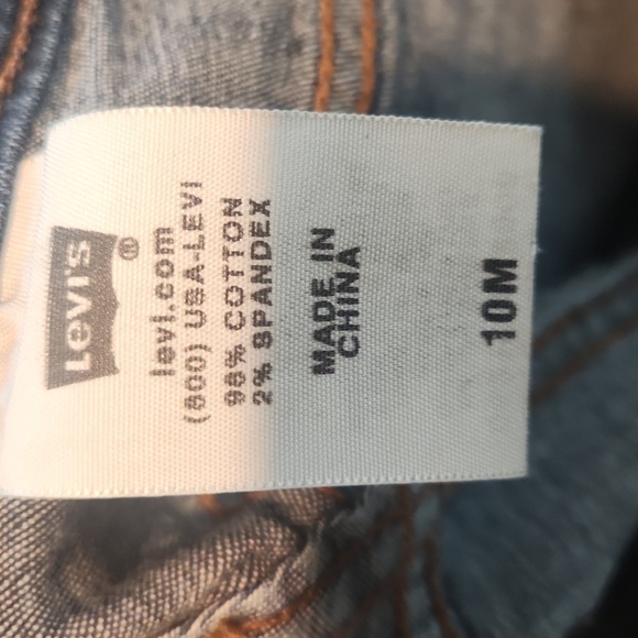 Levis 512 Women's Blue Jeans - Picture 6 of 6